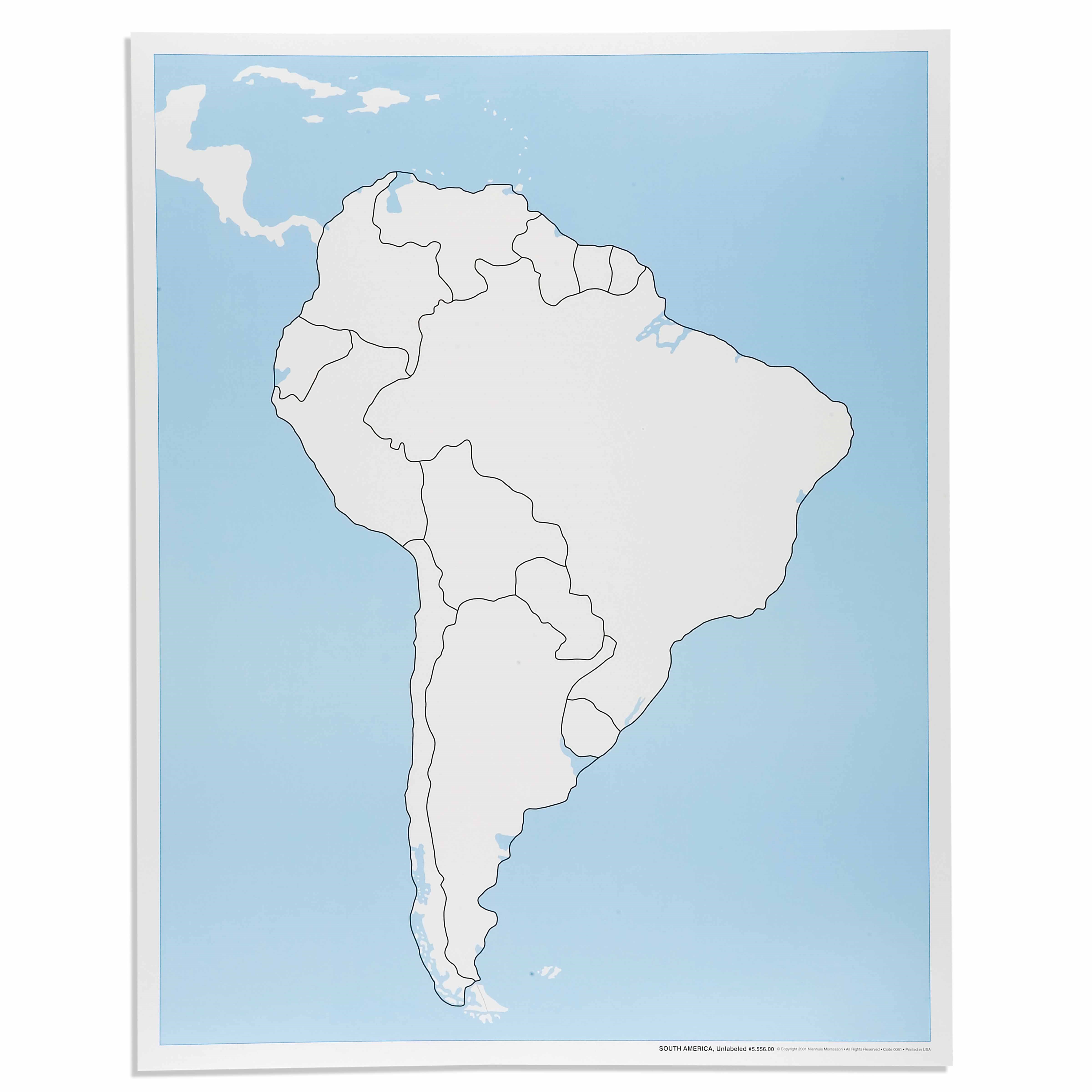 South America Control Map: Unlabeled  Heutink International