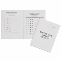 Subtraction Tables Booklet: 1