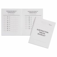 Subtraction Tables Booklet: 2