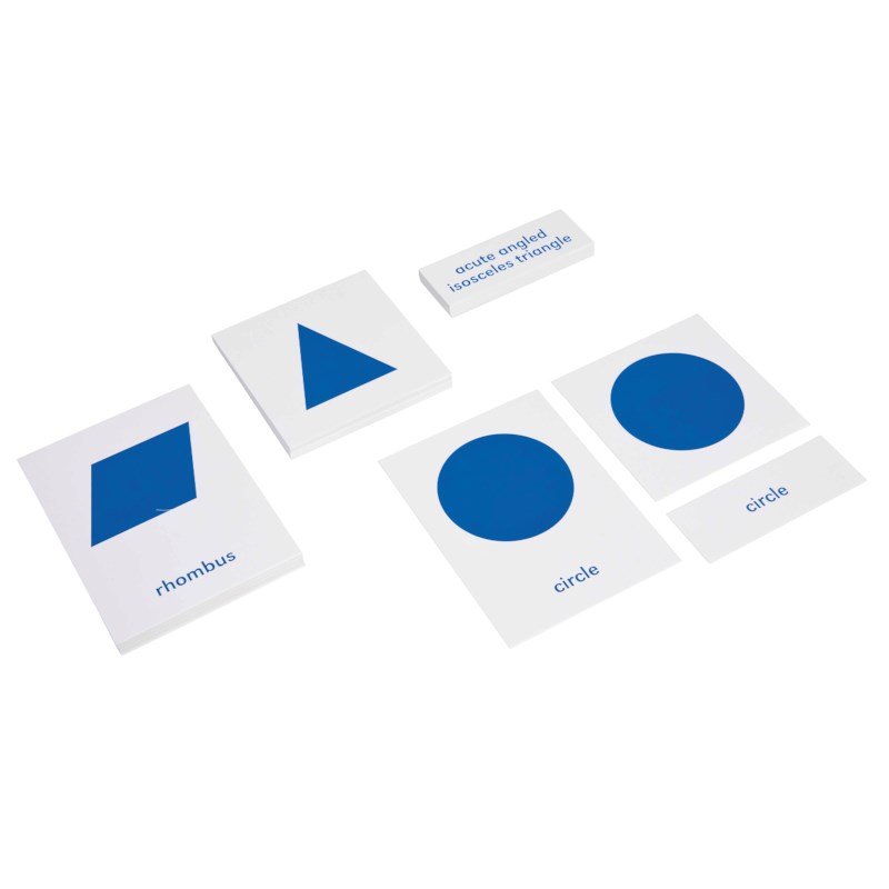 Geometric Cabinet Nomenclature Cards