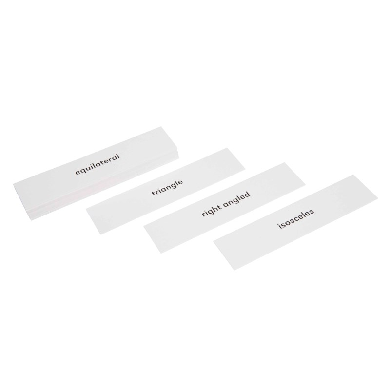 Geometric Cabinet Advanced Triangle Labels