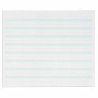 Writing Paper: Green Lines – 7 x 8.5 in – (500)
