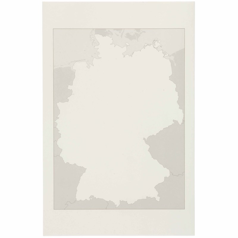 Working Cards Puzzle Map Germany (50) (German version)