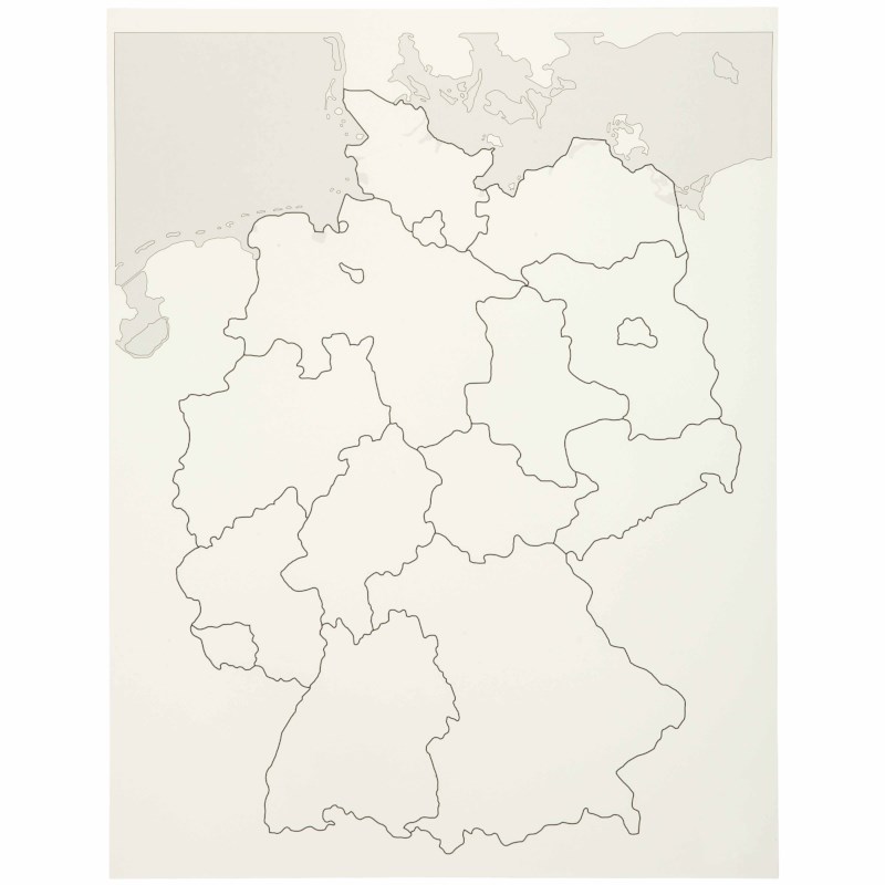 Control Map Puzzle Map Germany (German version)