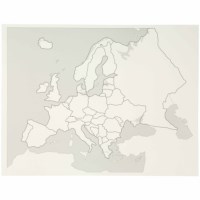 Control Map Puzzle Map Europe (German version)