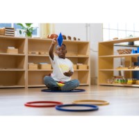 Sports Hoop: Natural Wood (30 cm.)