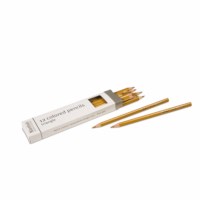 3-Sided Inset Pencil: Gold