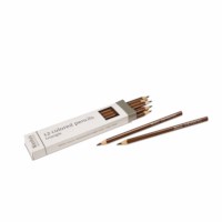 3-Sided Inset Pencil: Brown
