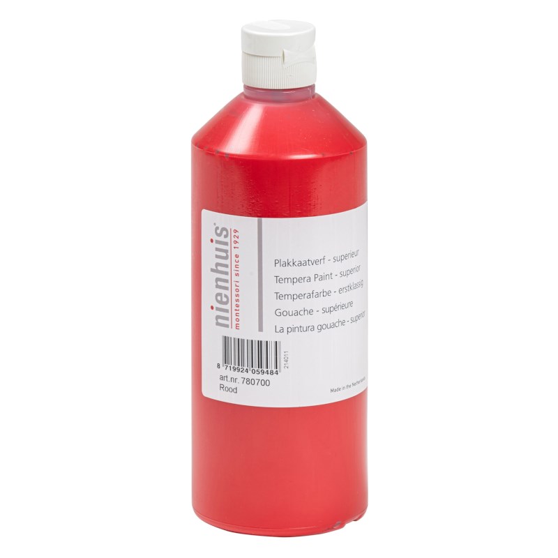 Tempera Paint - Premium: Red