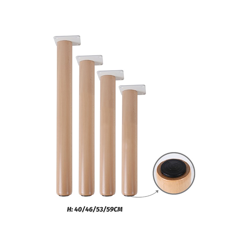 Set Of 4 Table Legs For Table 40 cm