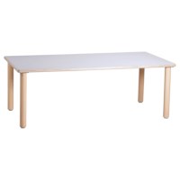 Rectangular tabletop 120 x 60 x 2.6 cm