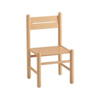 Wooden Chair 35H