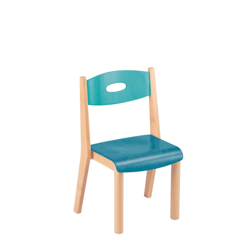 Stackable Chair Blue