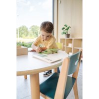 Stackable Chair Blue