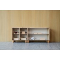 2-Layer Shelf 105 cm
