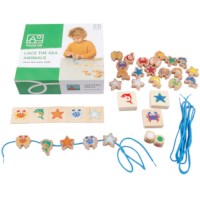 Lace the sea animals