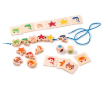 Lace the sea animals