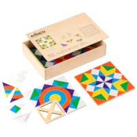 Triangle game – colour art