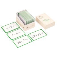 Math flash cards - substraction