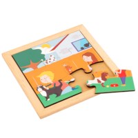 Toddler puzzle - in the garden