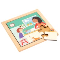 Toddler puzzle - in the kitchen