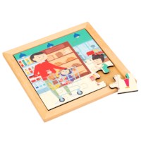 Toddler puzzle - in the supermarket