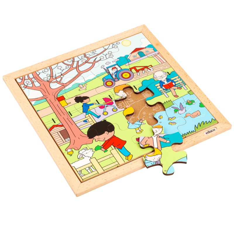 Seasons puzzel - Spring