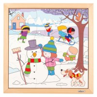 Seasons - bundle pack | Educo | Jigsaw puzzle | 4 puzzles | KIJKSEIZOEN.