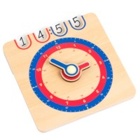 Clock analogue-digital writable, pupils
