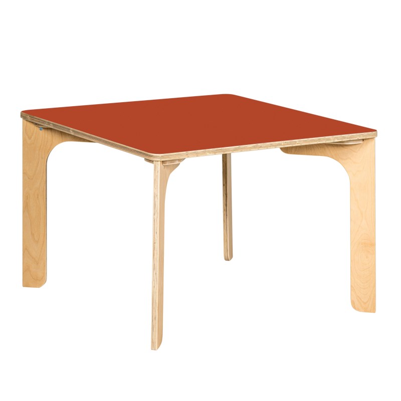 miks - Table square 46 | indianred