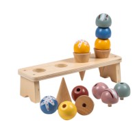 Ice cream set - wooden