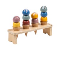 Ice cream set - wooden