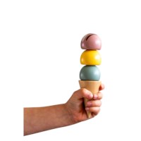 Ice cream set - wooden