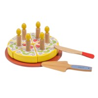 Birthday cake - wooden