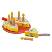 Birthday cake - wooden