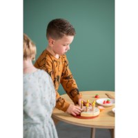 Birthday cake - wooden