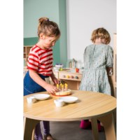 Birthday cake - wooden