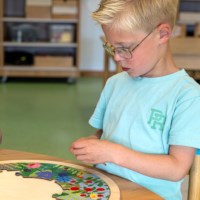 Habitats - garden | Educo | jigsaw puzzle | 49 puzzle pieces | NATUURLIJK. 