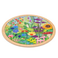 Habitats - garden | Educo | jigsaw puzzle | 49 puzzle pieces | NATUURLIJK. 