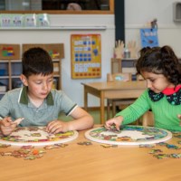 Habitats - garden | Educo | jigsaw puzzle | 49 puzzle pieces | NATUURLIJK. 