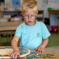 Habitats - garden | Educo | jigsaw puzzle | 49 puzzle pieces | NATUURLIJK. 