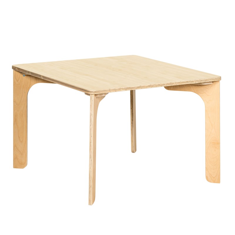 miks - Table square 46 | birch