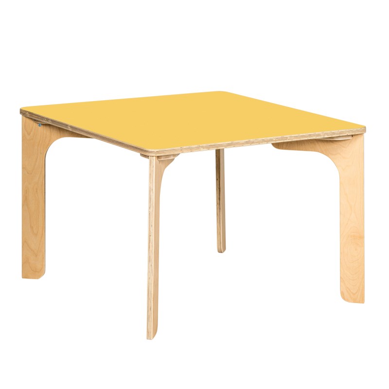 miks - Table square 46 | cornyellow