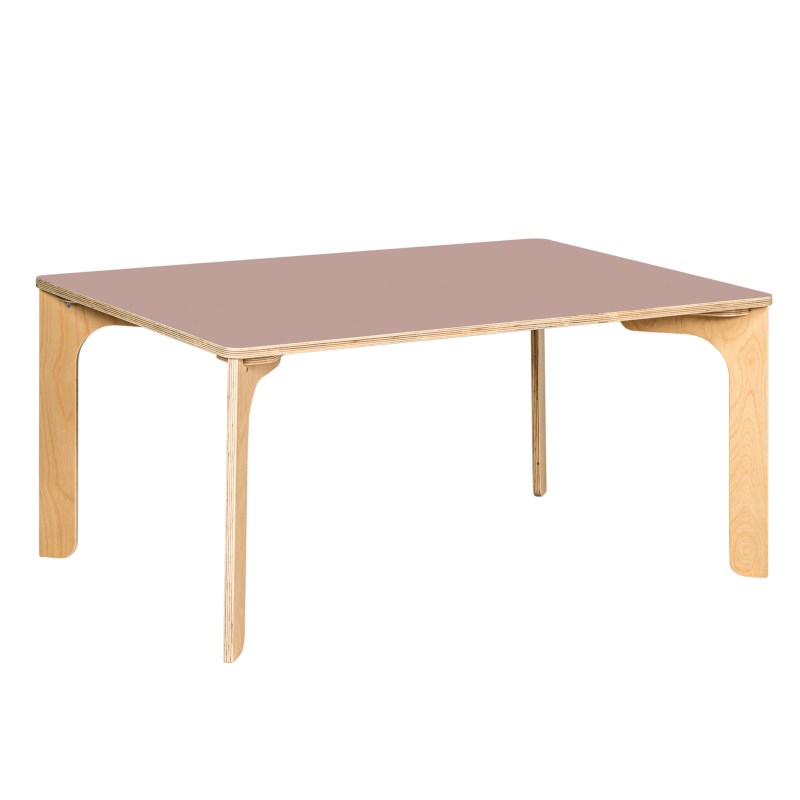 miks - Table rectangular 46 | antique pink