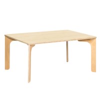 miks - Table rectangular 53 | birch