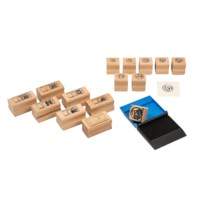 Euro Stamp set with stamp pad
