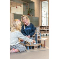 Garage - with cars | Educo | Play set | SPEELWERELD.