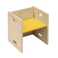 Cube Chair - 33 x 33 cm | cornyellow