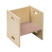 Cube Chair - 33 x 33 cm | antique pink