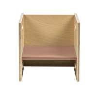 Cube Chair - 33 x 33 cm | antique pink